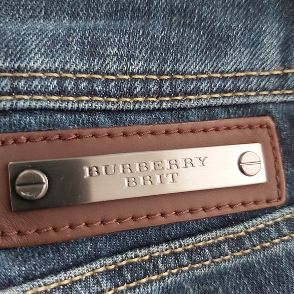 Burberry Brit Jeans with side zippers - Picture 4 of 5